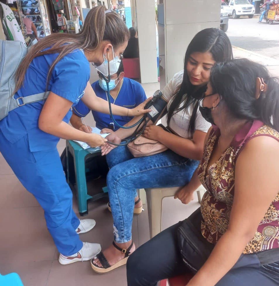 Nuevas jornadas de salud en cinco cantones orenses desarrolla el Universitario Bolivariano